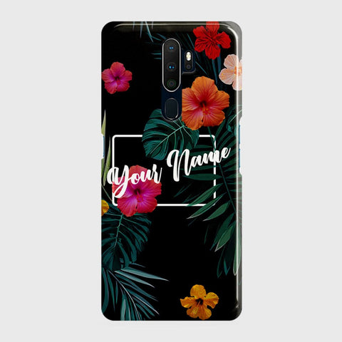 Oppo A5 2020 Cover - Floral Series - Matte Finish - Snap On Hard Case with LifeTime Colors Guarantee