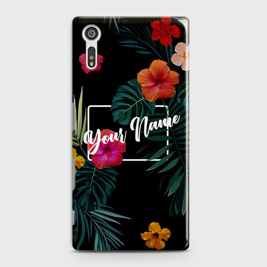Sony Xperia XZ / XZs Cover - Floral Series - Matte Finish - Snap On Hard Case with LifeTime Colors Guarantee