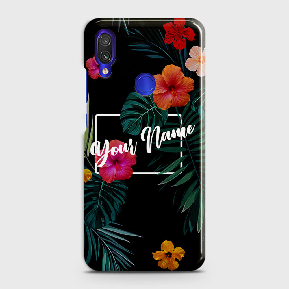 Xiaomi Redmi Note 7 Pro Cover - Floral Series - Matte Finish - Snap On Hard Case with LifeTime Colors Guarantee