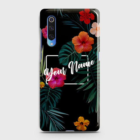 Xiaomi Mi 9 Cover - Floral Series - Matte Finish - Snap On Hard Case with LifeTime Colors Guarantee
