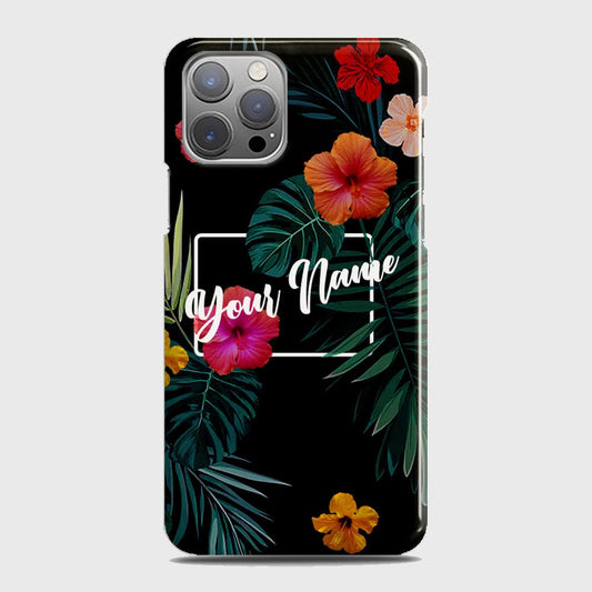 iPhone 12 Pro Max Cover - Floral Series - Matte Finish - Snap On Hard Case with LifeTime Colors Guarantee