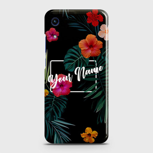 Honor 8A Without Sensor Cut Cover - Floral Series - Matte Finish - Snap On Hard Case with LifeTime Colors Guarantee