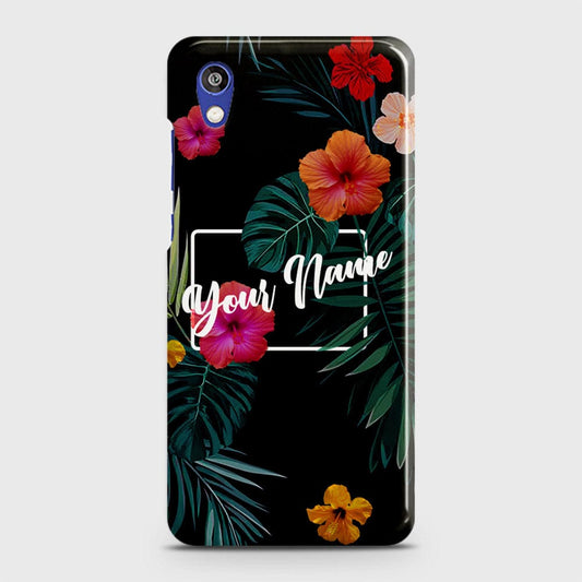 Huawei Honor 8S Cover - Floral Series - Matte Finish - Snap On Hard Case with LifeTime Colors Guarantee