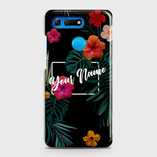Huawei Honor View 20 Cover - Floral Series - Matte Finish - Snap On Hard Case with LifeTime Colors Guarantee