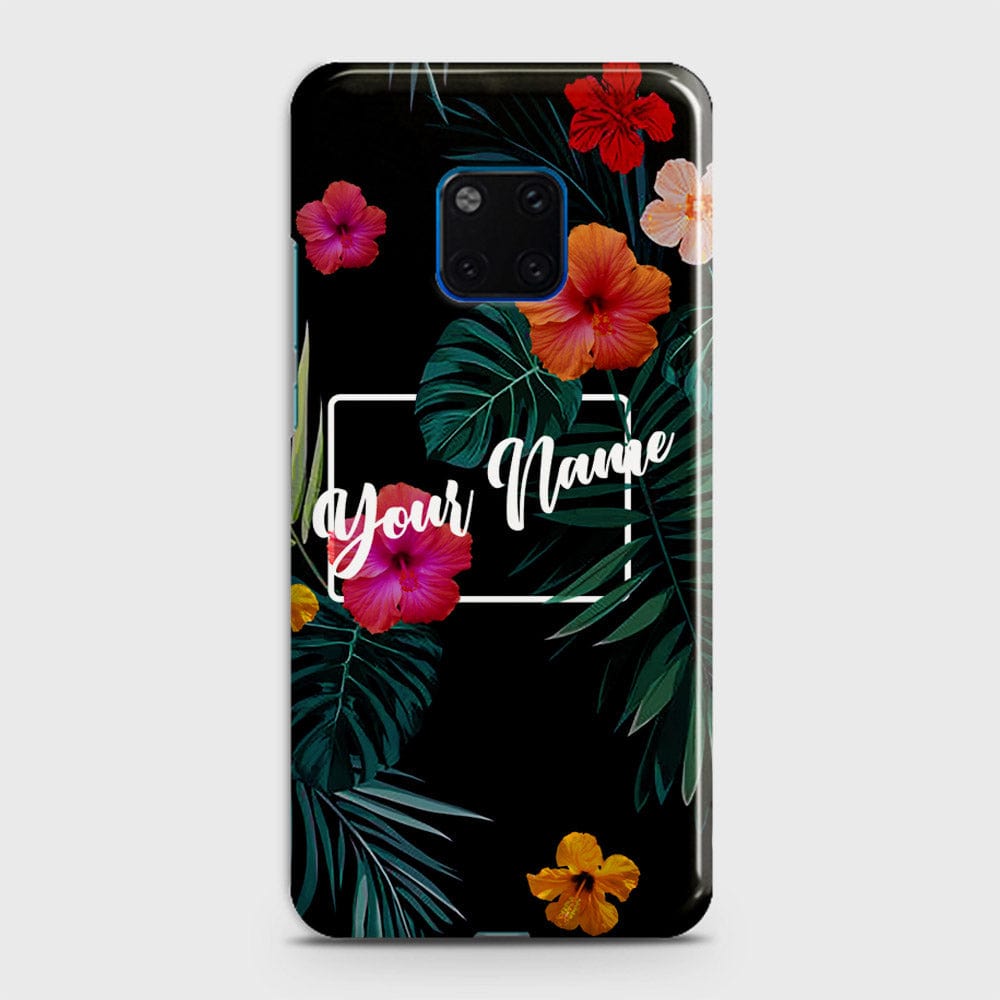 Huawei Mate 20 Pro Cover - Floral Series - Matte Finish - Snap On Hard Case with LifeTime Colors Guarantee