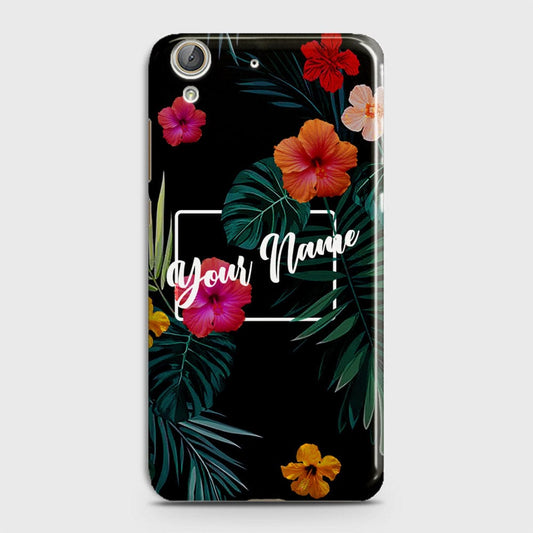 Huawei Y6 II Cover - Floral Series - Matte Finish - Snap On Hard Case with LifeTime Colors Guarantee