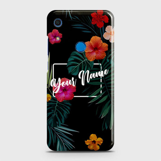 Huawei Y6s 2019 Cover - Floral Series - Matte Finish - Snap On Hard Case with LifeTime Colors Guarantee