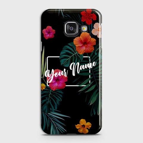 Samsung A310 Cover - Floral Series - Matte Finish - Snap On Hard Case with LifeTime Colors Guarantee