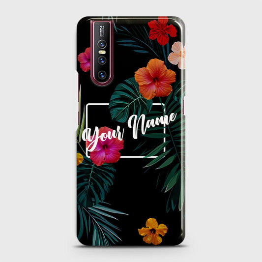 Vivo V15 Pro Cover - Floral Series - Matte Finish - Snap On Hard Case with LifeTime Colors Guarantee