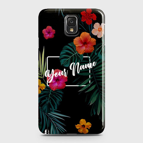 Samsung Galaxy Note 3 Cover - Floral Series - Matte Finish - Snap On Hard Case with LifeTime Colors Guarantee