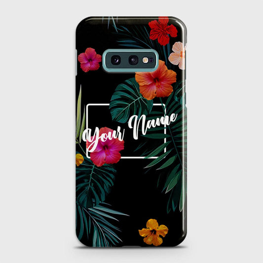 Samsung Galaxy S10e Cover - Floral Series - Matte Finish - Snap On Hard Case with LifeTime Colors Guarantee