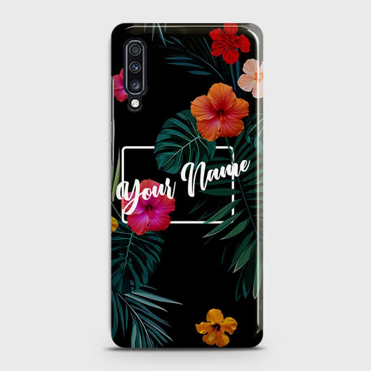 Samsung Galaxy A70 Cover - Floral Series - Matte Finish - Snap On Hard Case with LifeTime Colors Guarantee