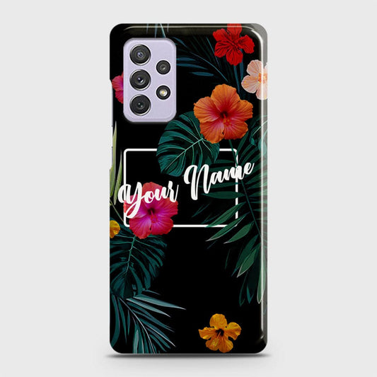 Samsung Galaxy A72 Cover - Floral Series - Matte Finish - Snap On Hard Case with LifeTime Colors Guarantee