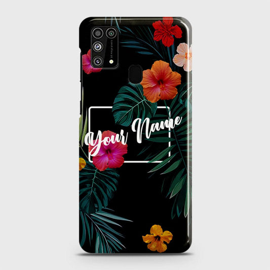 Samsung Galaxy M31 Cover - Floral Series - Matte Finish - Snap On Hard Case with LifeTime Colors Guarantee