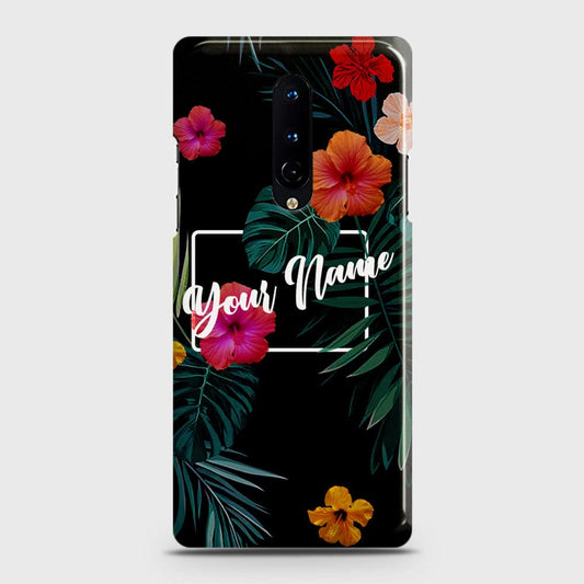 OnePlus 8 4G Cover - Floral Series - Matte Finish - Snap On Hard Case with LifeTime Colors Guarantee