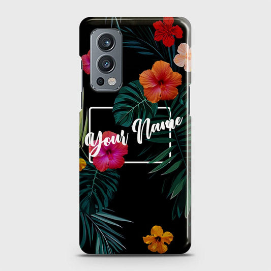 OnePlus Nord 2 Cover - Floral Series - Matte Finish - Snap On Hard Case with LifeTime Colors Guarantee