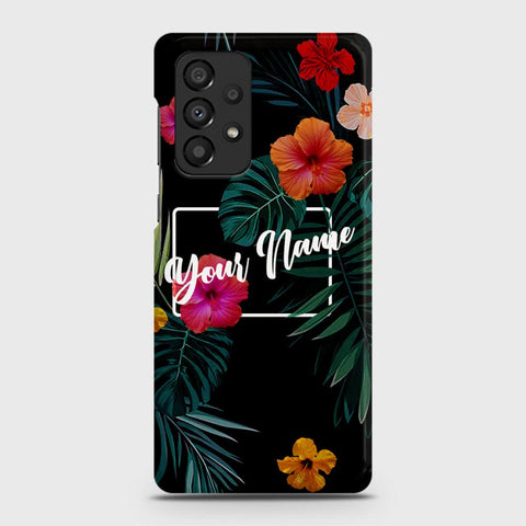 Samsung Galaxy A73 5G Cover - Floral Series - Matte Finish - Snap On Hard Case with LifeTime Colors Guarantee