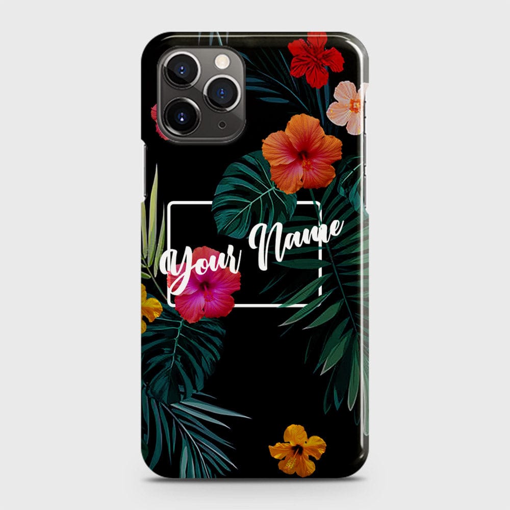 iPhone 11 Pro Cover - Floral Series - Matte Finish - Snap On Hard Case with LifeTime Colors Guarantee
