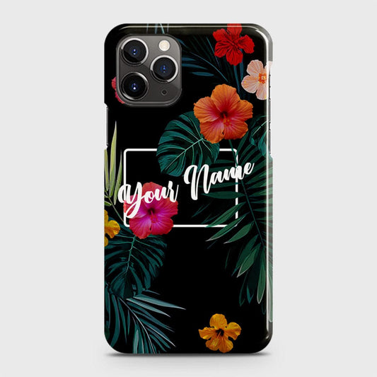iPhone 11 Pro Cover - Floral Series - Matte Finish - Snap On Hard Case with LifeTime Colors Guarantee