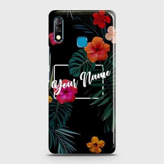 Infinix Hot 8 Lite Cover - Floral Series - Matte Finish - Snap On Hard Case with LifeTime Colors Guarantee