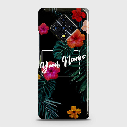 Infinix Zero 8i Cover - Floral Series - Matte Finish - Snap On Hard Case with LifeTime Colors Guarantee