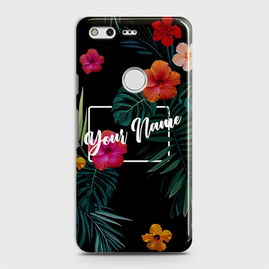 Google Pixel Cover - Floral Series - Matte Finish - Snap On Hard Case with LifeTime Colors Guarantee