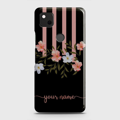 Google Pixel 4a 4G Cover - Floral Series - Matte Finish - Snap On Hard Case with LifeTime Colors Guarantee