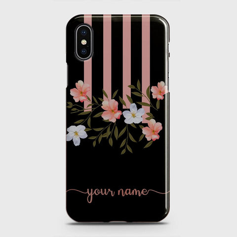 iPhone X Cover - Floral Series - Matte Finish - Snap On Hard Case with LifeTime Colors Guarantee