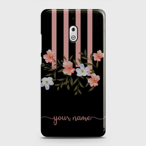 Nokia 2.1 Cover - Floral Series - Matte Finish - Snap On Hard Case with LifeTime Colors Guarantee