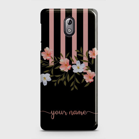 Nokia 3.1 Cover - Floral Series - Matte Finish - Snap On Hard Case with LifeTime Colors Guarantee