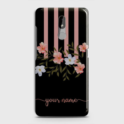 Nokia 3.2 Cover - Floral Series - Matte Finish - Snap On Hard Case with LifeTime Colors Guarantee