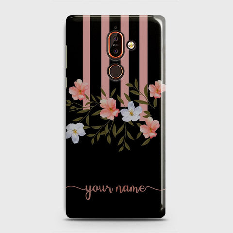 Nokia 7 Plus Cover - Floral Series - Matte Finish - Snap On Hard Case with LifeTime Colors Guarantee