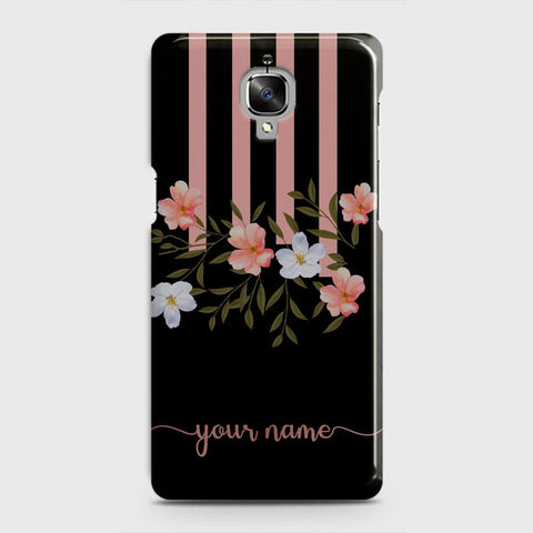 OnePlus 3  Cover - Floral Series - Matte Finish - Snap On Hard Case with LifeTime Colors Guarantee