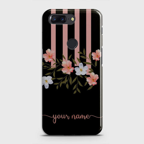 OnePlus 5T  Cover - Floral Series - Matte Finish - Snap On Hard Case with LifeTime Colors Guarantee