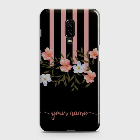 OnePlus 6T  Cover - Floral Series - Matte Finish - Snap On Hard Case with LifeTime Colors Guarantee