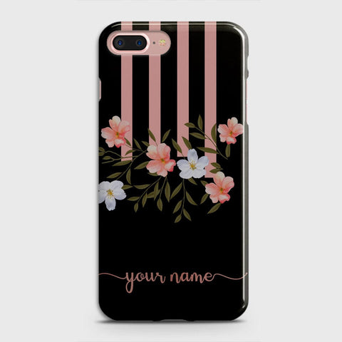 iPhone 8 Plus Cover - Floral Series - Matte Finish - Snap On Hard Case with LifeTime Colors Guarantee