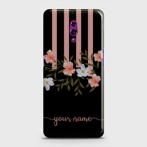 Oppo Reno Cover - Floral Series - Matte Finish - Snap On Hard Case with LifeTime Colors Guarantee