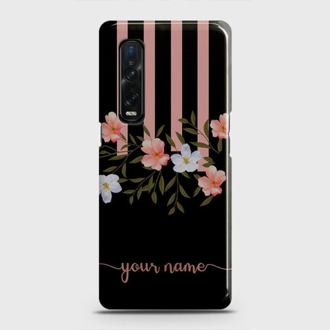 Oppo Find X2 Pro Cover - Floral Series - Matte Finish - Snap On Hard Case with LifeTime Colors Guarantee