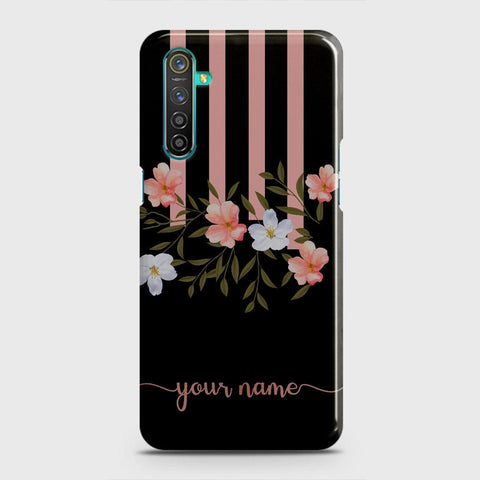 Realme 6 Cover - Floral Series - Matte Finish - Snap On Hard Case with LifeTime Colors Guarantee