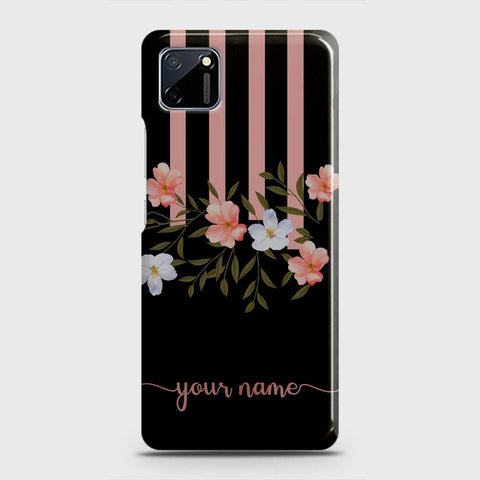 Realme C11 Cover - Floral Series - Matte Finish - Snap On Hard Case with LifeTime Colors Guarantee