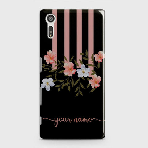 Sony Xperia XZ / XZs Cover - Floral Series - Matte Finish - Snap On Hard Case with LifeTime Colors Guarantee