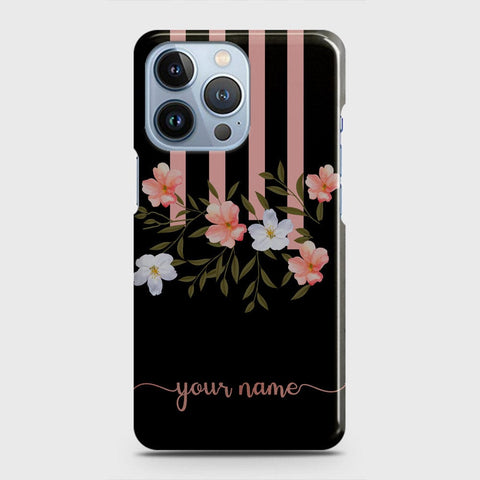 iPhone 13 Pro  Cover - Floral Series - Matte Finish - Snap On Hard Case with LifeTime Colors Guarantee