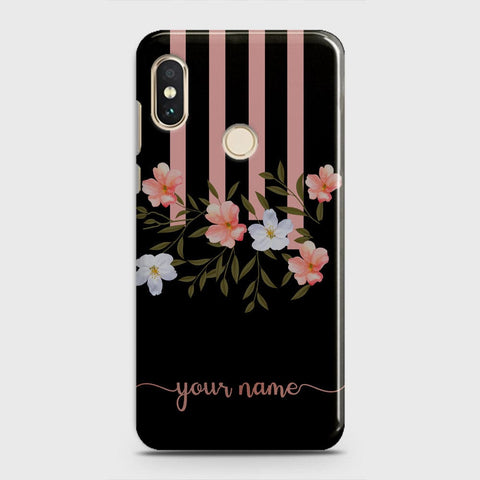 Xiaomi Mi A2 Lite / Redmi 6 Pro Cover - Floral Series - Matte Finish - Snap On Hard Case with LifeTime Colors Guarantee