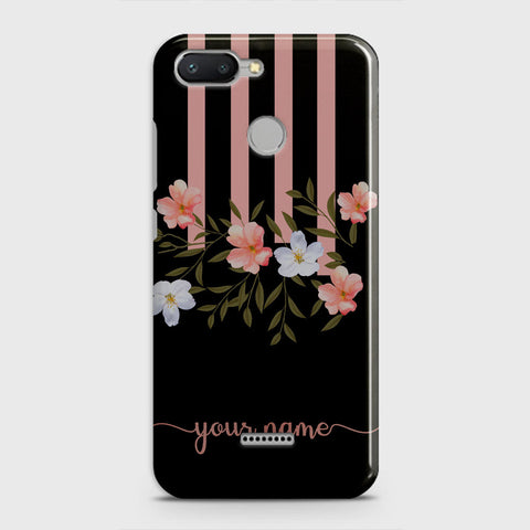 Xiaomi Redmi 6 Cover - Floral Series - Matte Finish - Snap On Hard Case with LifeTime Colors Guarantee