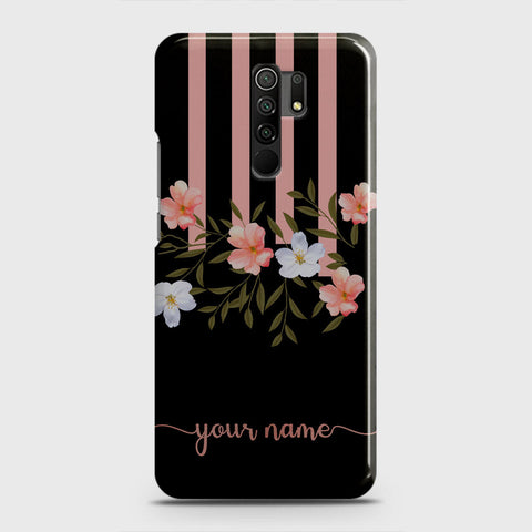 Xiaomi Redmi 9 Prime Cover - Floral Series - Matte Finish - Snap On Hard Case with LifeTime Colors Guarantee