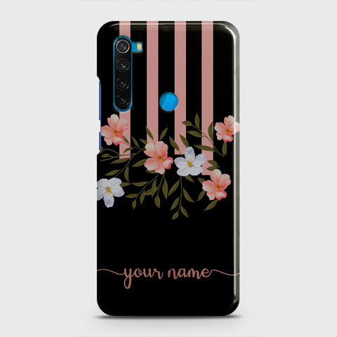Xiaomi Redmi Note 8 Cover - Floral Series - Matte Finish - Snap On Hard Case with LifeTime Colors Guarantee