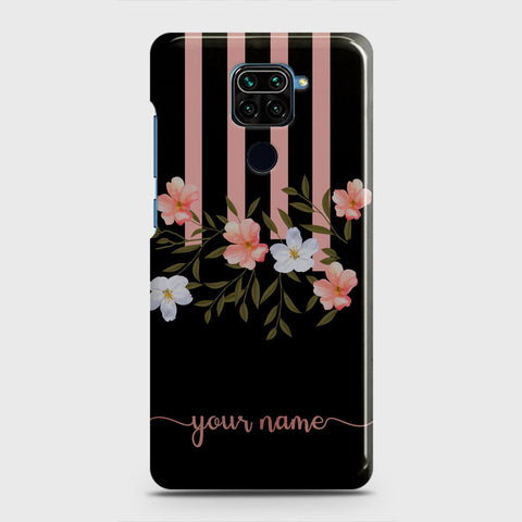 Xiaomi Redmi Note 9 Cover - Floral Series - Matte Finish - Snap On Hard Case with LifeTime Colors Guarantee