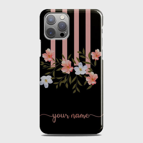 iPhone 12 Pro Max Cover - Floral Series - Matte Finish - Snap On Hard Case with LifeTime Colors Guarantee