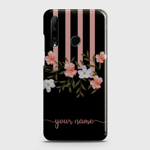 Honor 20 lite Cover - Floral Series - Matte Finish - Snap On Hard Case with LifeTime Colors Guarantee