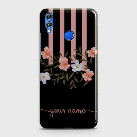 Huawei Honor 8X Cover - Floral Series - Matte Finish - Snap On Hard Case with LifeTime Colors Guarantee